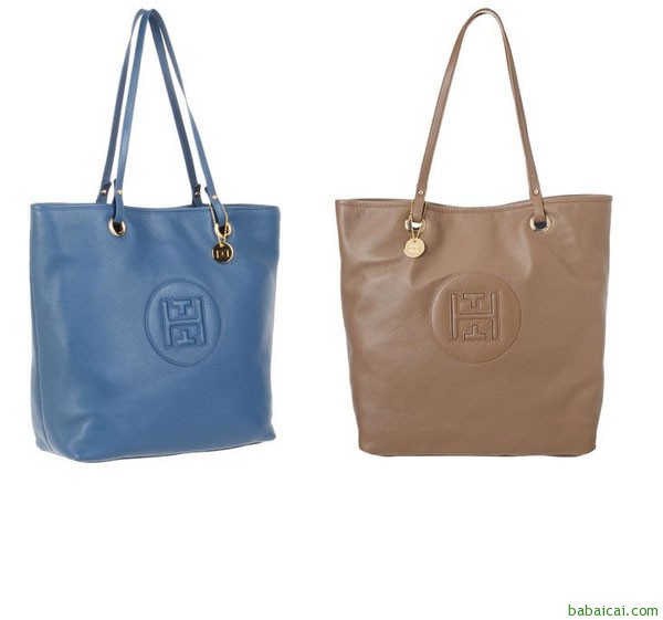 Tommy Hilfiger Easy Tote Pebble Leather 女士背包$67.44*0.8