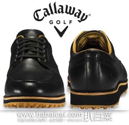 Callaway 卡拉威 Master Staff 男士时尚高尔夫球鞋 原价$159.99，现3折$48