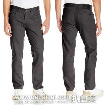 Calvin Klein Jeans 男式纯棉休闲裤 原价$79.5，现3.4折售价$23.79