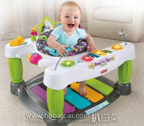 亚马逊中国：Fisher Price 费雪 豪华钢琴活动乐园 V4357 原价￥2499，现优惠码后实付￥699