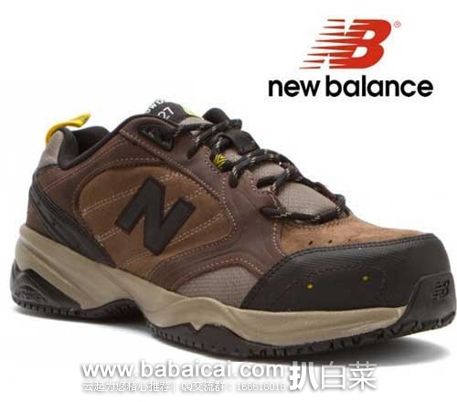 New Balance 新百伦 MID627 男士钢头真皮工装鞋，原价$109.95，现4.5折售价$49.99