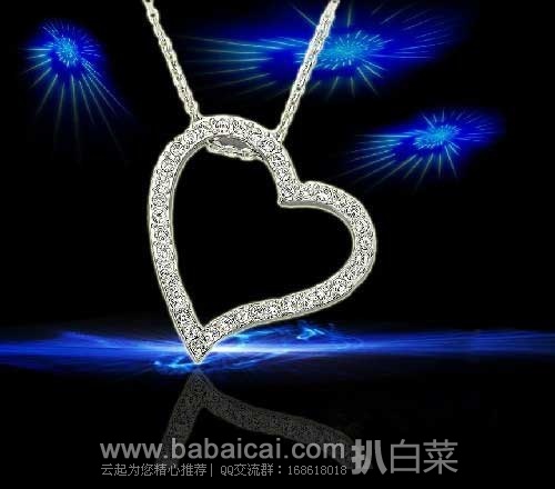 Swarovski施华洛世奇官网：Love Pendant爱之痕经典吊坠项链 原价$115，现特价$57.50