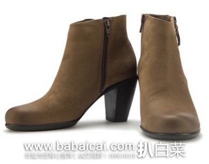 ECCO 爱步 2014新款 touch 75 女士时尚短靴原价$170，现新低$94.63