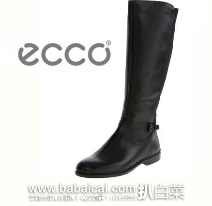 ECCO 爱步 Touch 15 女士正装平底长靴(原价$229.95，现5.9折$135.99)，公码8折后实付$108.79