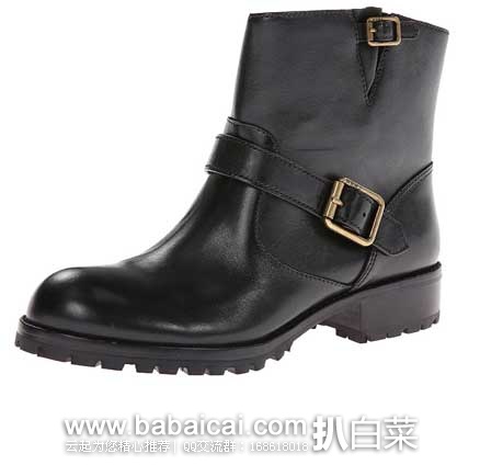 Marc by Marc 女士 Jacobs Ankle Engineer 真皮短靴(原价$348，现5.7折$199.35)，公码75折后实付$149.5