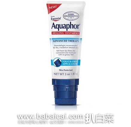 Eucerin 优色林 Aquaphor 成人万用修复霜(免接触型)85克*3支 原价$23.97，现7.2折售价$17.15