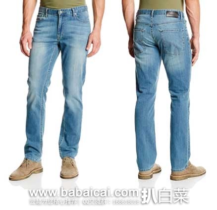 Calvin Klein Jeans CK 男式牛仔裤（原价$69.5，现5.8折$39.99），公码8折后实付$31.99