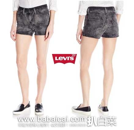 Levi’s 李维斯  Juniors Hi 女士 夏季时尚纯棉短裤 （青少年版） 特价$17.91，凑单转运到手约152元
