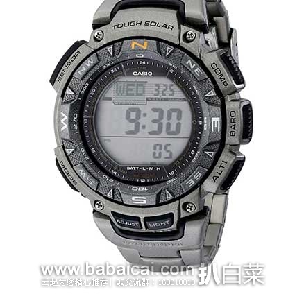 Casio卡西欧 PAG240T-7CR 户外腕表 原价$300，现5.5折售价$163.99