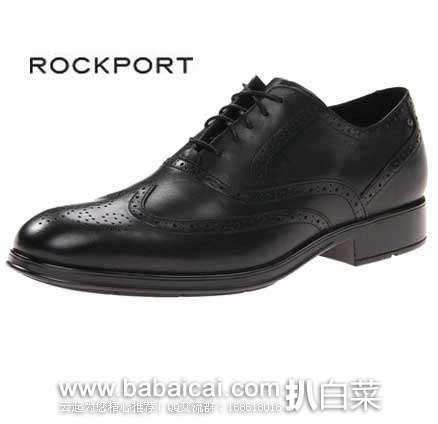 Rockport 乐步 Almartin Oxford 男款 真皮商务雕花正装皮鞋  原价$110，现5.1折售价$56.94