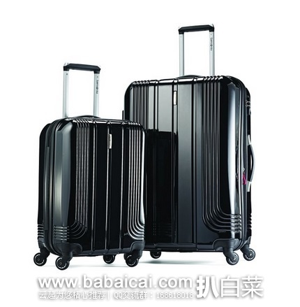 Samsonite新秀丽 Levanto Lightweight 拉杆箱20寸+24寸两件套现$429，会员下单7折$300.3，直邮含税到手￥2787