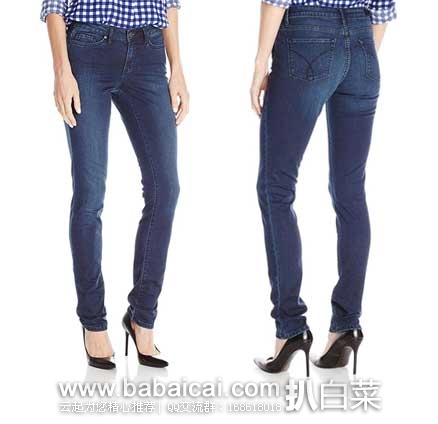 Calvin Klein Jeans Ultimate Skinny CK 女士 紧身牛仔裤  原价$69.5，现2折售价$14.39