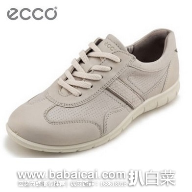 ECCO 爱步 女士休闲鞋 原价$130，现新低价$38.99，到手￥341，国内￥1399