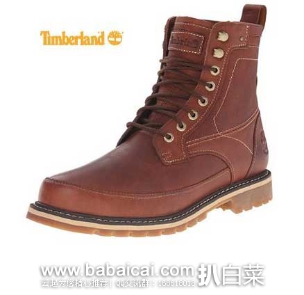 Timberland 天木兰 Chestnut Ridge 男士真皮防水工装靴 （原价$175，现售价$120.09），公码7折后实付$84.06起