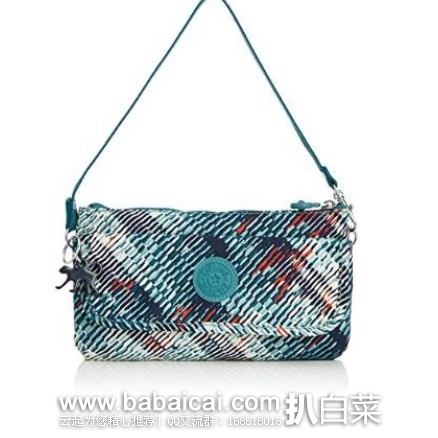 西班牙亚马逊：Kipling 吉普林 VECKA 女士单肩挎包 原价€40，现€21.97 直邮退税实付€18.16，直邮无税，到手￥172