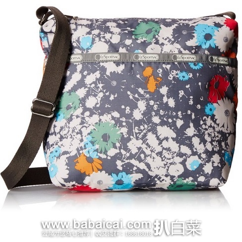 LeSportsac 乐播诗 Small Cleo 女士休闲单肩包 原价$58，现$31.99，公码8折后实付$25.59