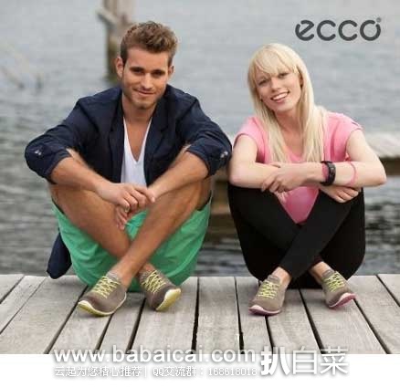 英国亚马逊：ECCO 爱步 Biom Lite 健步轻巧 女士磨砂皮运动鞋 现售价£47.43，直邮退税后实付£39.53
