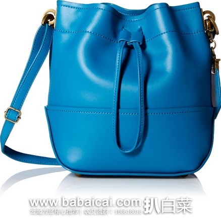 奥巴马夫人御用品牌 ZAC Zac Posen 扎克·珀森 Eartha Envelope 女士柔软小牛皮水桶包 原价$295，现3.8折历史新低价$111.68