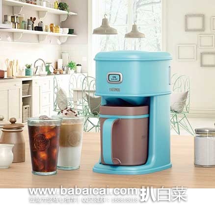 日本亚马逊：THERMOS 膳魔师 ECI-660 MBL 冰咖啡机  现售价8408日元（约￥489元）