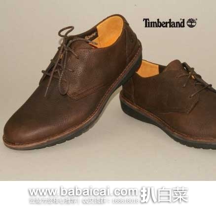 英国亚马逊：Timberland 天木兰 Earthkeepers系列 男士 防水真皮牛津鞋 （原价£100，现售价£50），直邮退税后实付£41.67