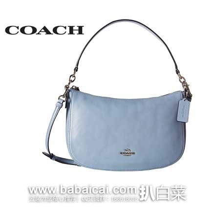 6PM：COACH 蔻驰 女士 真皮斜跨手提包 原价$225，现售价$119.99