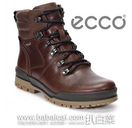 6PM：ECCO 爱步 男士 经典踪迹6号 GORE-TEX中帮真皮户外鞋  原价$240，现5折特价