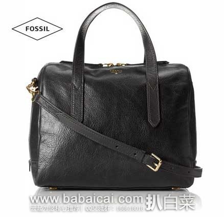 FOSSIL 化石 Sydney Satchel 女士真皮手提包