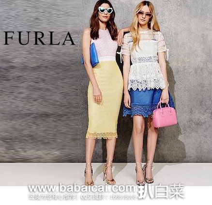 Furla 芙拉 Allegra Small Satchel 女士 真皮 单肩手提包