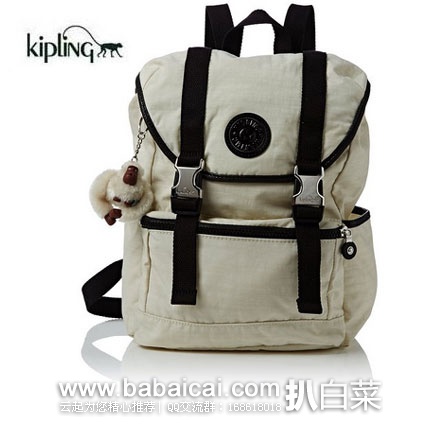 Kipling 吉普林 Experience S Bp Backpack 拼接印花 双肩包