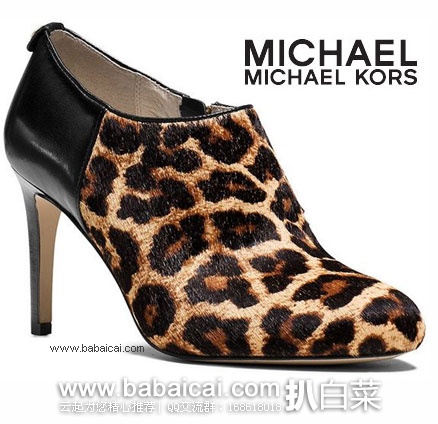 6PM：Michael Kors 女士 Sammy Ankle Boot 真皮 尖头高跟裸靴 （原价$225，现$84.99）公码9折新低$76.49