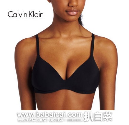 Calvin Klein Wire-Free Contour 女士文胸 原价$38，现再次历史低价$11.65，直邮含税到手约￥108