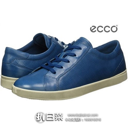 西班牙亚马逊：ECCO 爱步 Aimee艾米系列 女士 真皮低帮5孔系带鞋  降至€38.69，直邮退税后€31.98