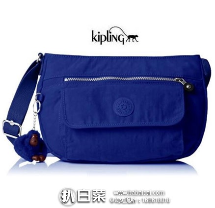 德国亚马逊：KIPLING 吉普林 Damen Syro 帆布挎包 现降至€30.97，直邮退税后实付€26.03