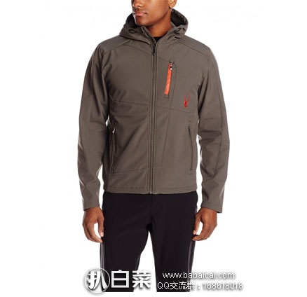 Spyder 蜘蛛 Patsch Softshell Jacket 男款 软壳夹克 原价$159，现3折$47.98