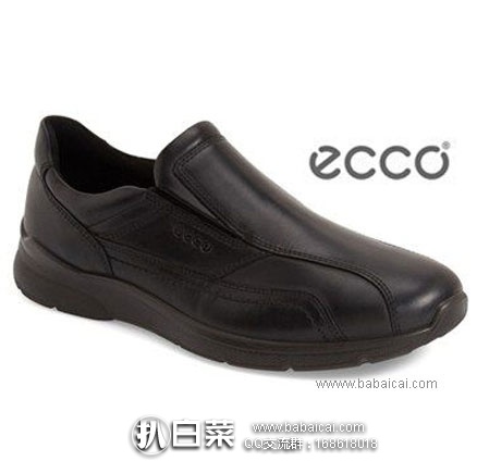 德国亚马逊：ECCO 爱步 Irving系列  男款 真皮 休闲鞋  原价€100，现降至€49.95，直邮退税后€41.98