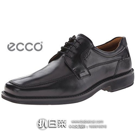 ECCO 爱步 Seattle 西雅图系列 高端男士 系带正装皮鞋 原价$180，现$73.09，到手￥585，国内￥2999+