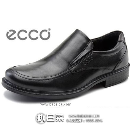 德国亚马逊：ECCO 爱步 INGLEWOOD 男士 真皮 一脚蹬鞋 现降至€56.95 ，直邮退税后€47.86