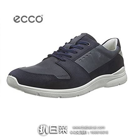 西班牙亚马逊：2016年新款！ECCO 爱步 昂戴尔 真皮休闲运动鞋 特价€68.95，直邮退税实付€56.98，直邮含税到手￥563，国内￥1599