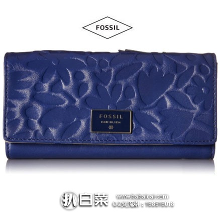 Fossil Dawson Flap Wallet 化石  原价$69，现降至3.6折$30.99