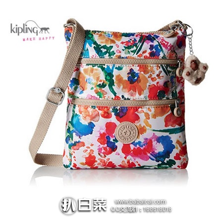 Kipling 吉普林 女士 小号 单肩斜挎包 降至$22.37