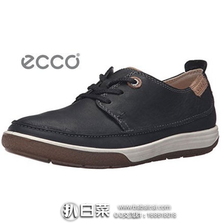 Ecco 爱步  Chase Ii Moc Tie Oxford 女士 真皮经典款板鞋 （原价$140，现$69.57 ） 下单8折后$55.66