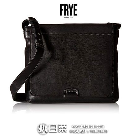 Frye 弗莱 男士 Chris Messenger 意大利牛皮 休闲邮差包  现降至$299.95，网络星期一7折后$209.96