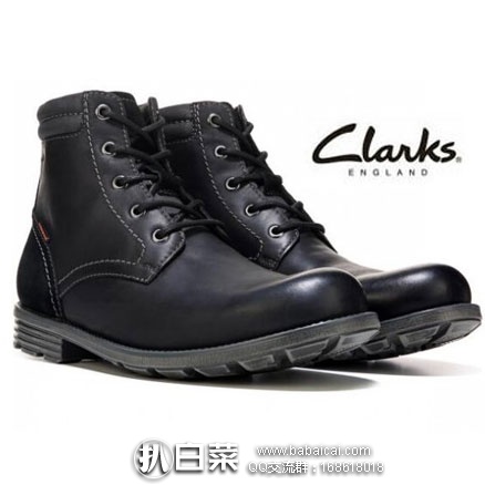 亚马逊海外购：Clarks 其乐 男士真皮 高帮防水短靴  降至￥402.7