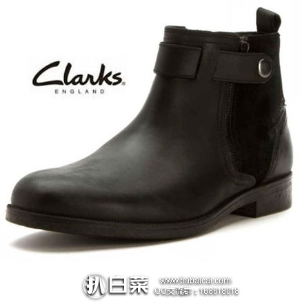 亚马逊海外购：Clarks 其乐 男士 真皮切尔西靴  降至￥408.51