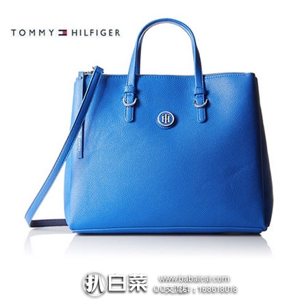 Tommy Hilfiger 汤米希尔费格 女士 大号 手提斜挎包（原价$138，现降至$54.99 ），网络星期一7折后新低$38.49