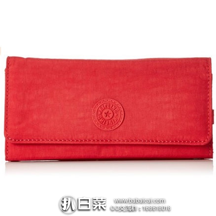 英国亚马逊：Kipling 吉普林 女士布朗尼 Brownie Wallet 真皮钱包  现价£16.03，直邮退税后£13.36