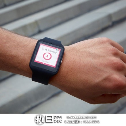 英国亚马逊：Prime会员特价！ Sony索尼 SmartWatch 3 智能手表 降至£79.99，直邮退税后£66.39