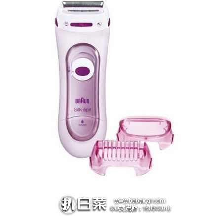 日本亚马逊：Braun 博朗 干湿两用女士专用剃毛器 LS5160R/LS5140R 特价1709日元（约￥105）