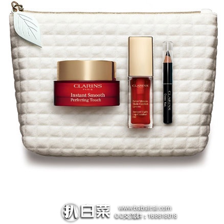 亚马逊海外购：法国 CLARINS 娇韵诗 甜蜜派对套装（修容霜15ml+护唇油7ml+眼线笔）降至￥188