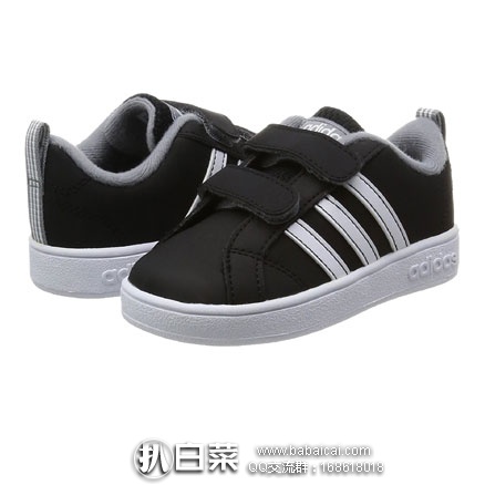 日本亚马逊：Adidas 阿迪达斯 VALSTRIPES 2  小童款贝壳头经典运动鞋  折后2696日元（约￥164元）